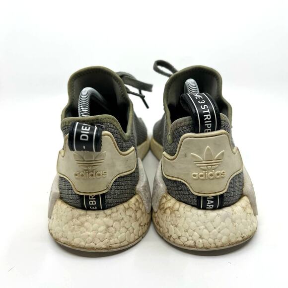 Adidas NMD R1 Glitch Camo Grey Running Sneakers Women's 9 US - Picture 6 of 9